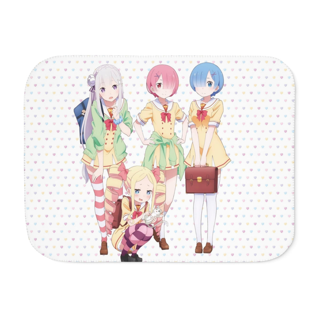 Anime Re:ZERO -Starting Life in Another World- Sherpa Blanket