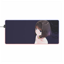 Load image into Gallery viewer, Kuzu No Honkai Hanabi Yasuraoka RGB LED Mouse Pad (Desk Mat)
