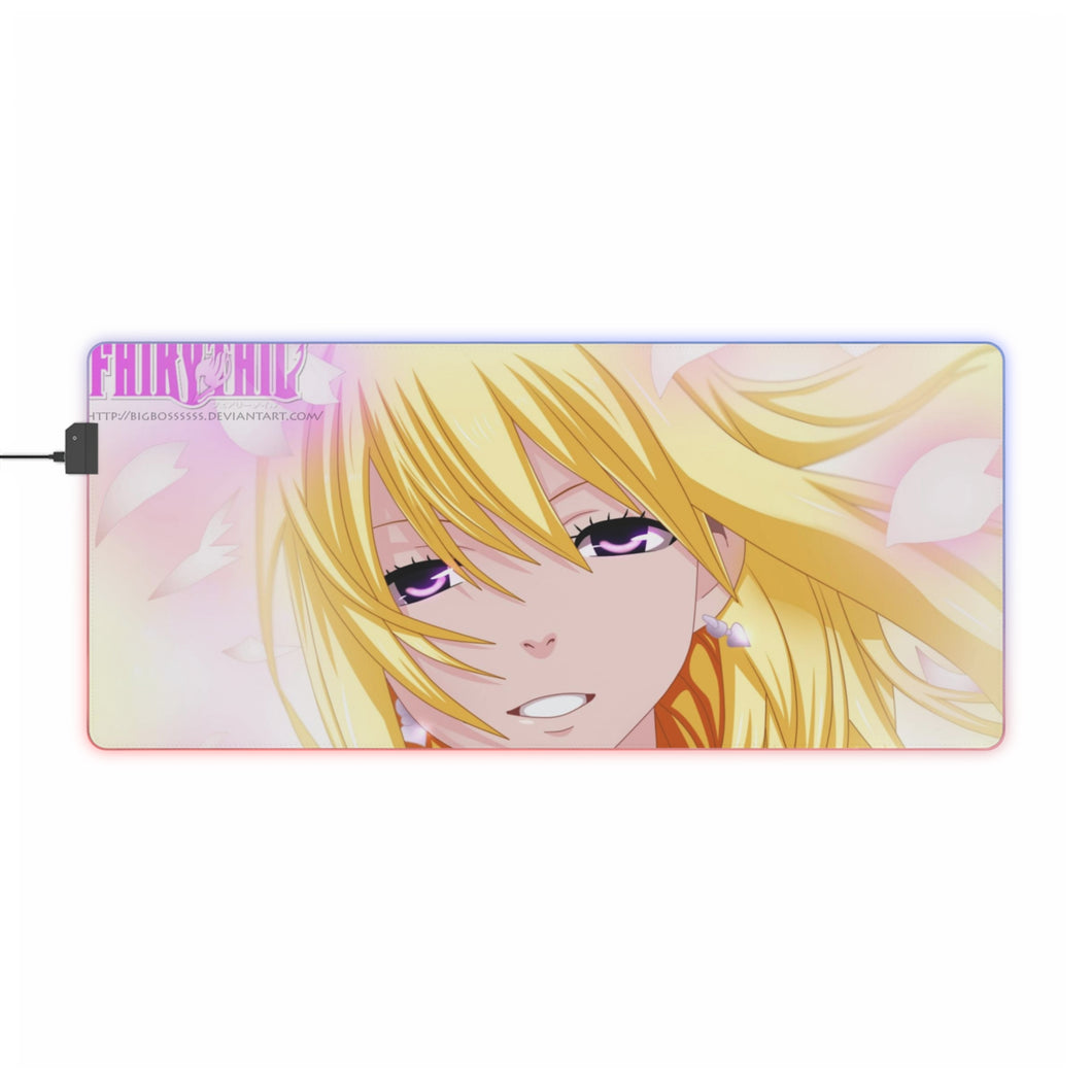 Anime Fairy Tail RGB LED Mouse Pad (Desk Mat)
