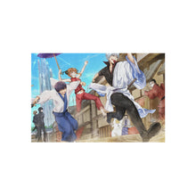 Load image into Gallery viewer, Gintama Gintoki Sakata, Kagura, Shimura Shinpachi, Toushirou Hijikata, Okita Sougo Rug
