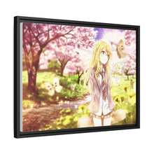 Load image into Gallery viewer, Anime Your Lie in April Canvas Framed Art Print
