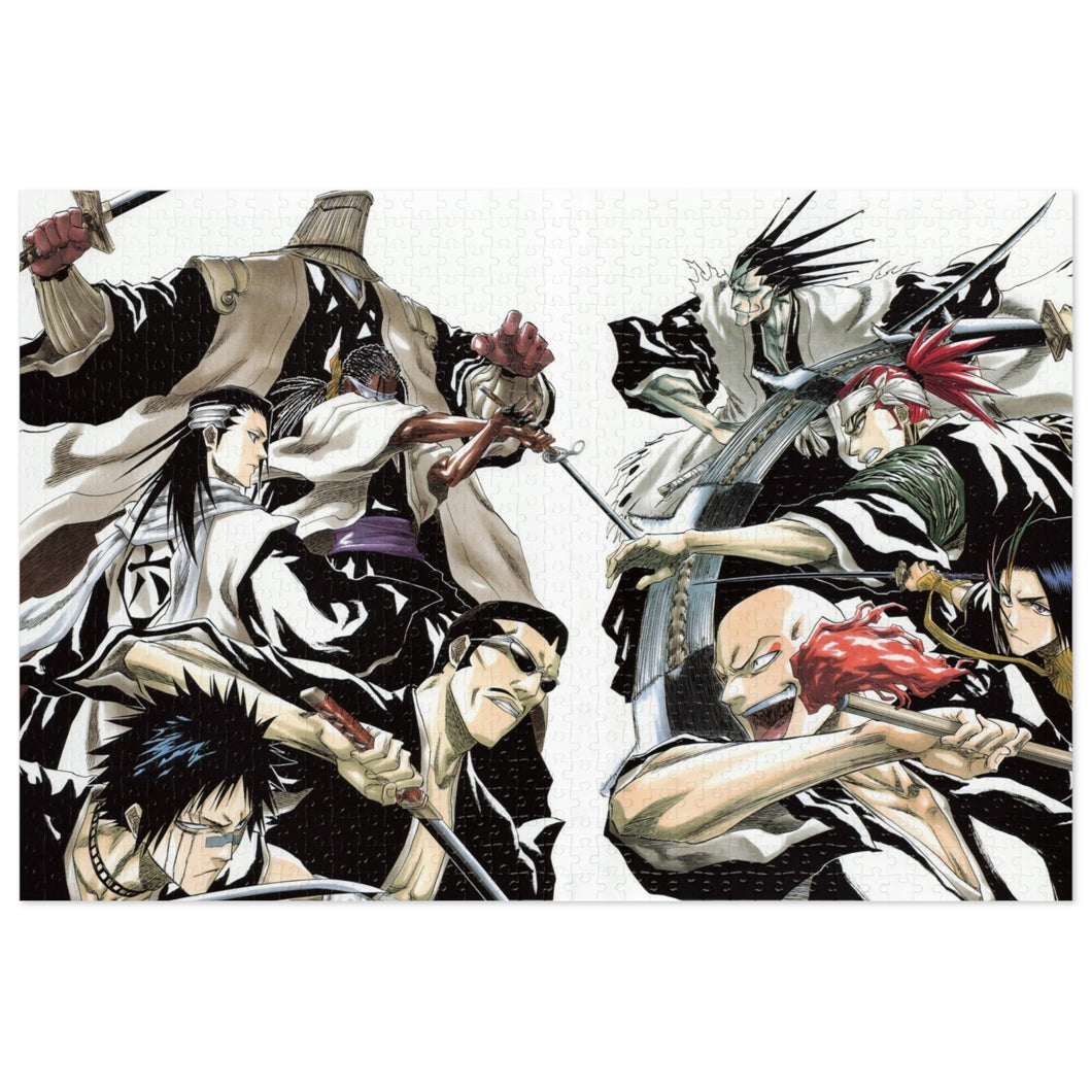 Bleach Renji Abarai, Kenpachi Zaraki Jigsaw Puzzle