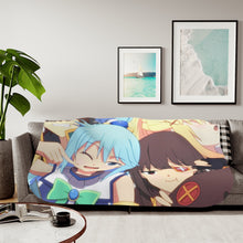 Load image into Gallery viewer, KonoSuba - God’s Blessing On This Wonderful World!! Sherpa Blanket
