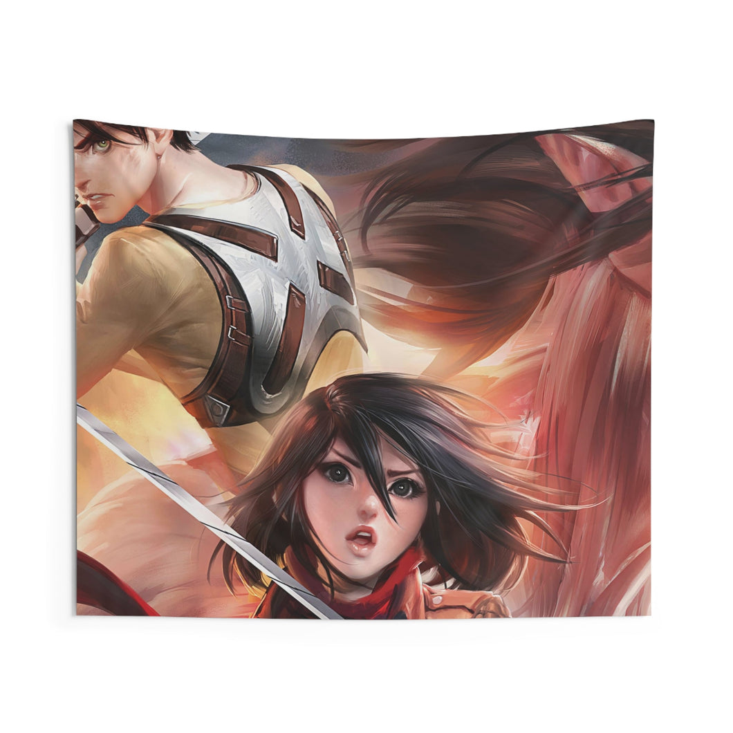 Anime Attack On Titan Indoor Wall Tapestry