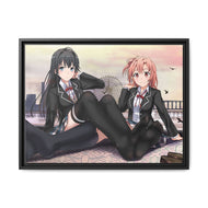 Anime My Teen Romantic Comedy SNAFU Canvas Framed Art Print