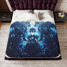 Load image into Gallery viewer, Sword Art Online Kazuto Kirigaya Sherpa Blanket
