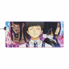 Load image into Gallery viewer, Tokyo Ghoul Ken Kaneki, Touka Kirishima, Rize Kamishiro RGB LED Mouse Pad (Desk Mat)
