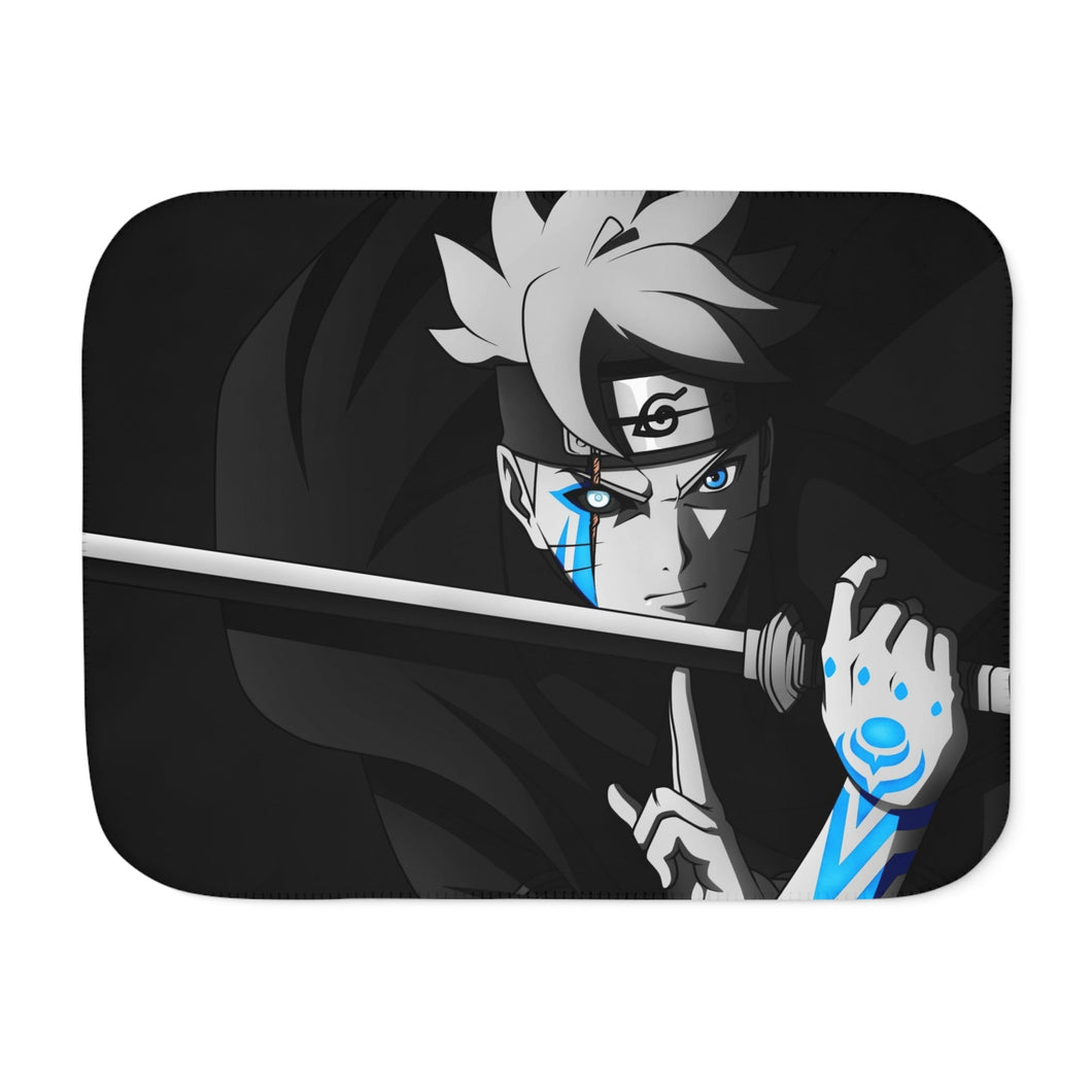 Anime Boruto Sherpa Blanket