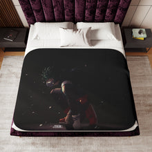 Load image into Gallery viewer, My Hero Academia Izuku Midoriya Sherpa Blanket
