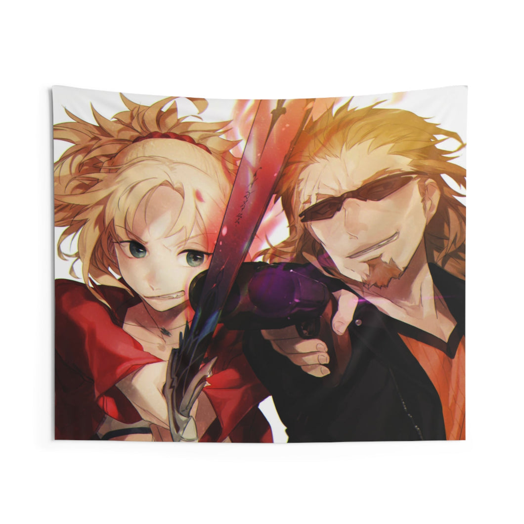 Fate/Apocrypha Saber Of Red Indoor Wall Tapestry
