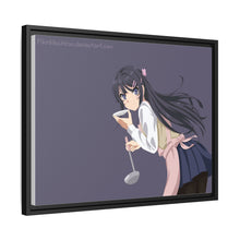 Load image into Gallery viewer, Rascal Does Not Dream Of Bunny Girl Senpai Canvas Framed Art Print
