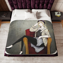 Load image into Gallery viewer, Shinobu Oshino Sherpa Blanket
