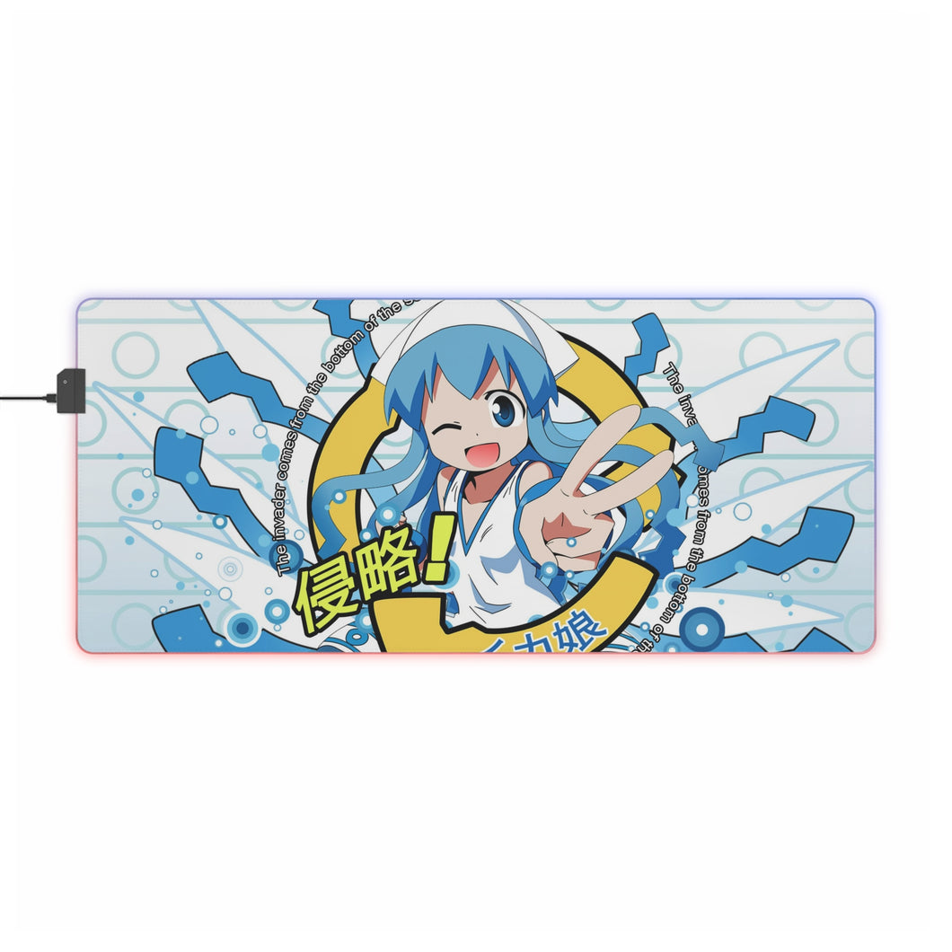 Squid Girl RGB LED Mouse Pad (Desk Mat)