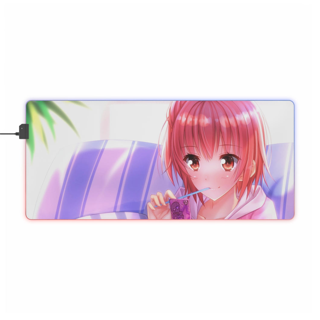 My Teen Romantic Comedy SNAFU Yui Yuigahama RGB LED Mouse Pad (Desk Mat)