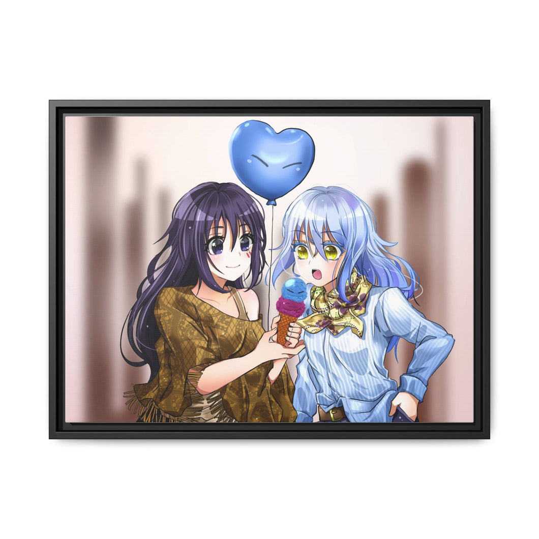 That Time I Got Reincarnated As A Slime Canvas Framed Art Print