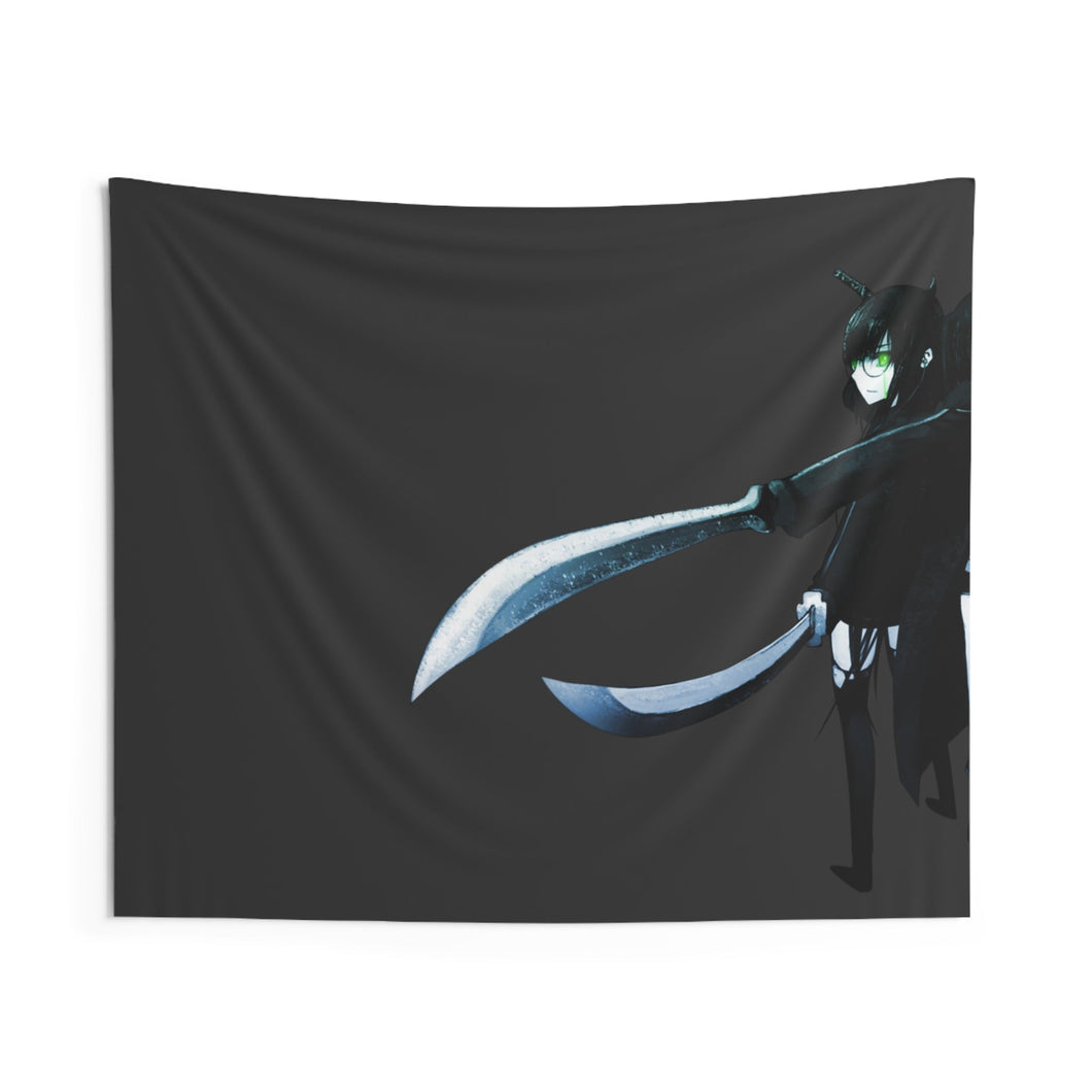 Black Rock Shooter Indoor Wall Tapestry