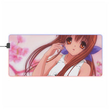 Load image into Gallery viewer, Clannad Sanae Furukawa RGB LED Mouse Pad (Desk Mat)
