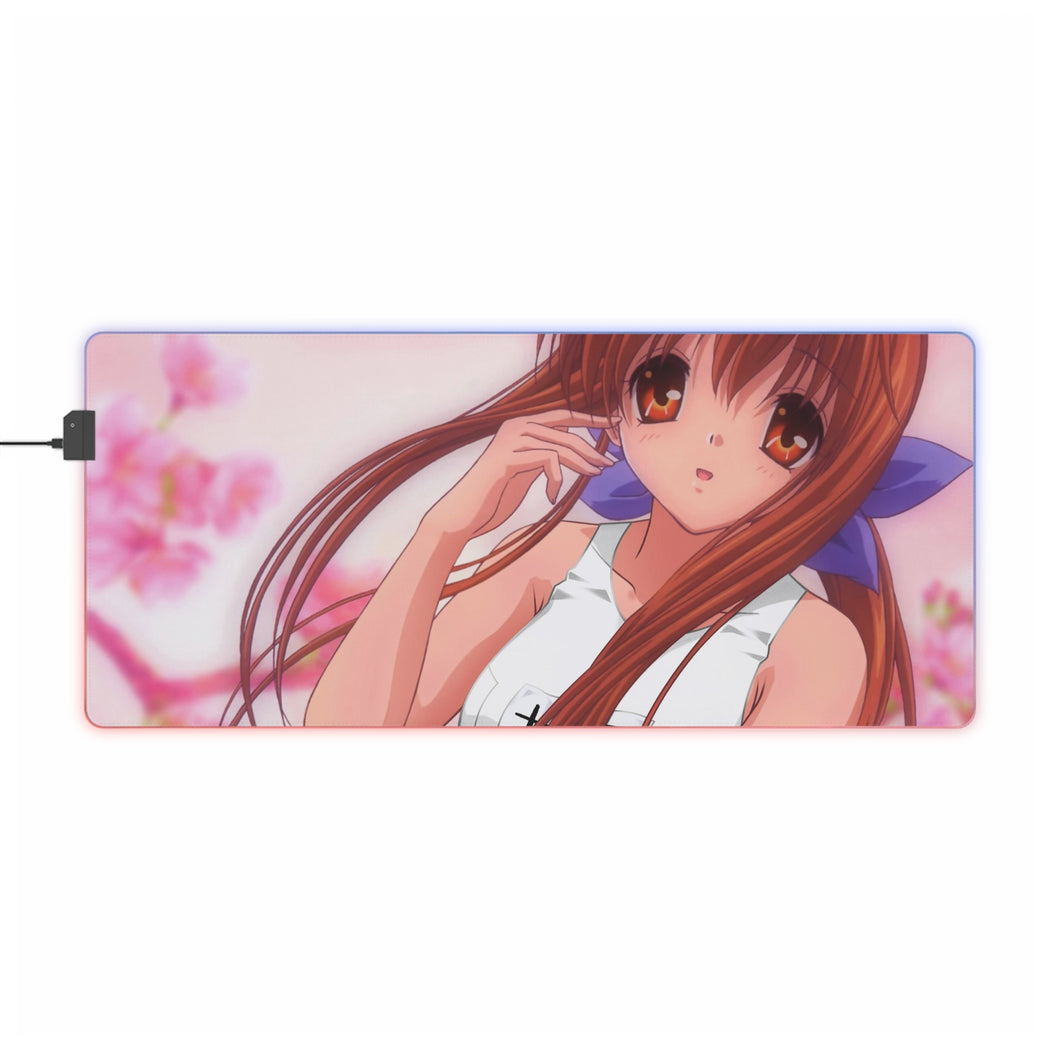 Clannad Sanae Furukawa RGB LED Mouse Pad (Desk Mat)