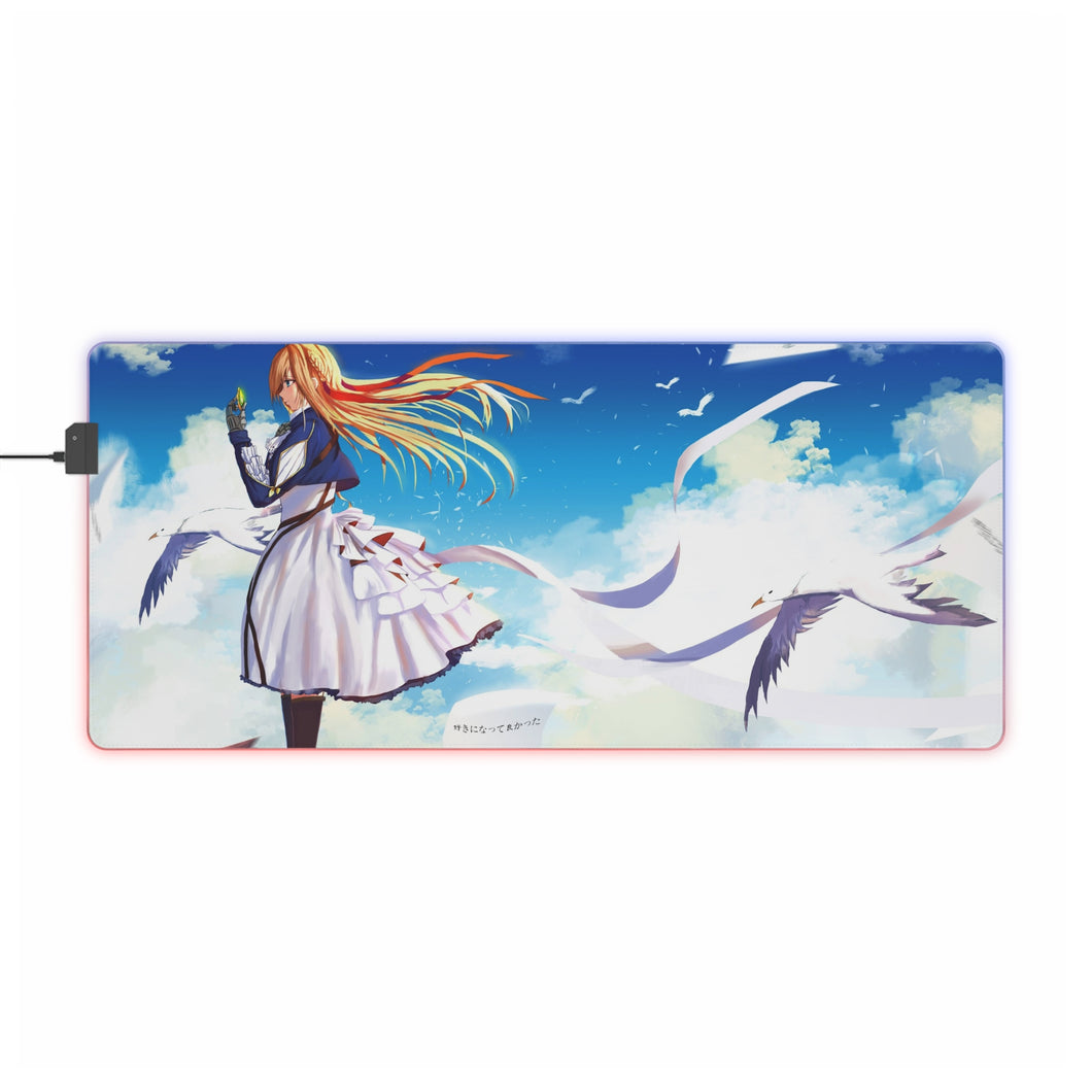 Violet Evergarden RGB LED Mouse Pad (Desk Mat)