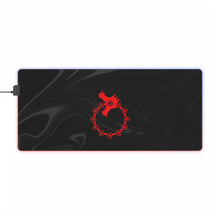 Load image into Gallery viewer, Sin of Wrath RGB LED Mouse Pad (Desk Mat)
