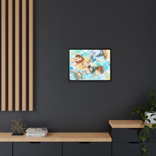 Load image into Gallery viewer, Kaori,Arima,Ryota and Tsubaki Canvas Framed Art Print
