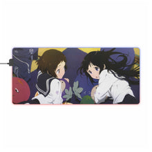 Load image into Gallery viewer, Eru Chitanda  Mayaka Ibara School uniform RGB LED Mouse Pad (Desk Mat)

