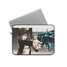 Load image into Gallery viewer, Akane Tsunemori with a dominator Laptop Sleeve
