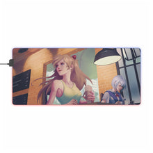 Load image into Gallery viewer, Eva Cafe RGB LED Mouse Pad (Desk Mat)
