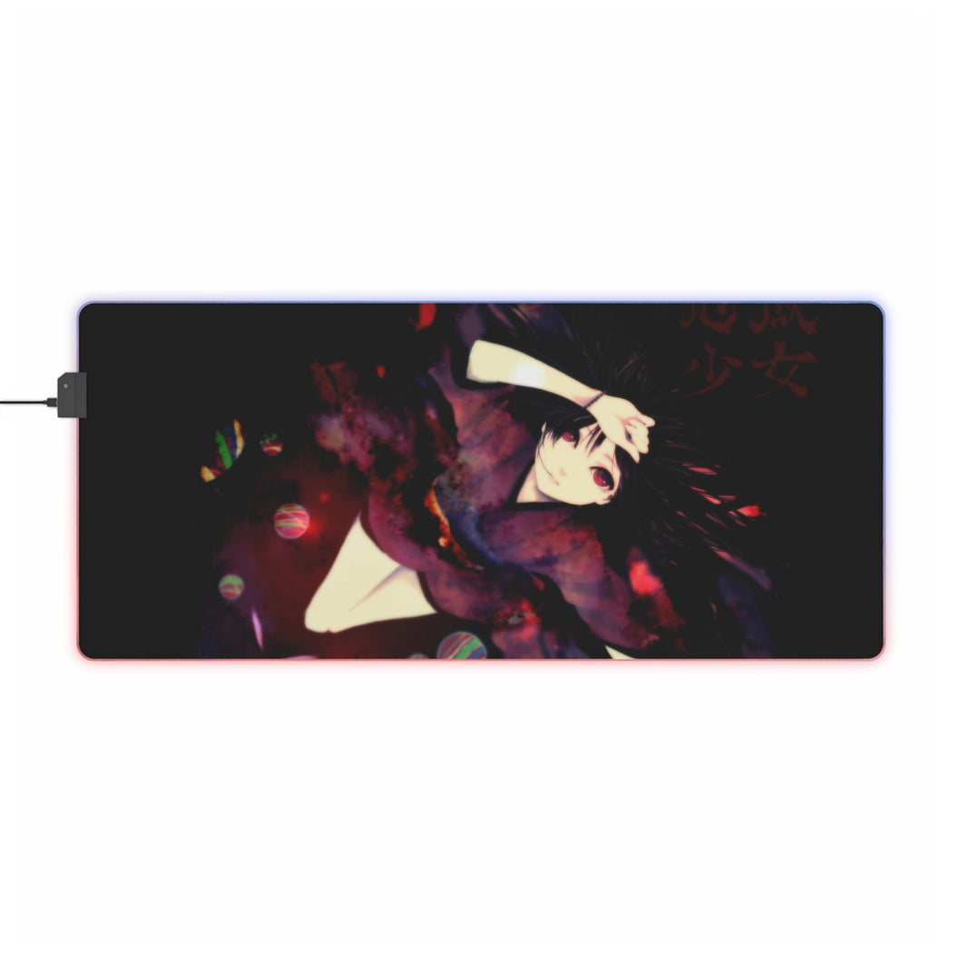 Jigoku Shōjo RGB LED Mouse Pad (Desk Mat)