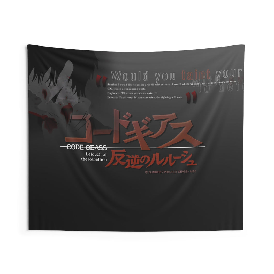 Code Geass Indoor Wall Tapestry
