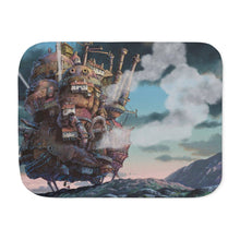 Load image into Gallery viewer, The walking castle Sherpa Blanket
