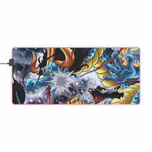 Load image into Gallery viewer, One Piece Monkey D. Luffy RGB LED Mouse Pad (Desk Mat)
