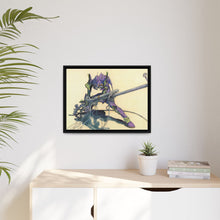Load image into Gallery viewer, Anime Neon Genesis Evangelion Canvas Framed Art Print
