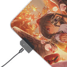 Load image into Gallery viewer, Aya Shameimaru RGB LED Mouse Pad (Desk Mat)
