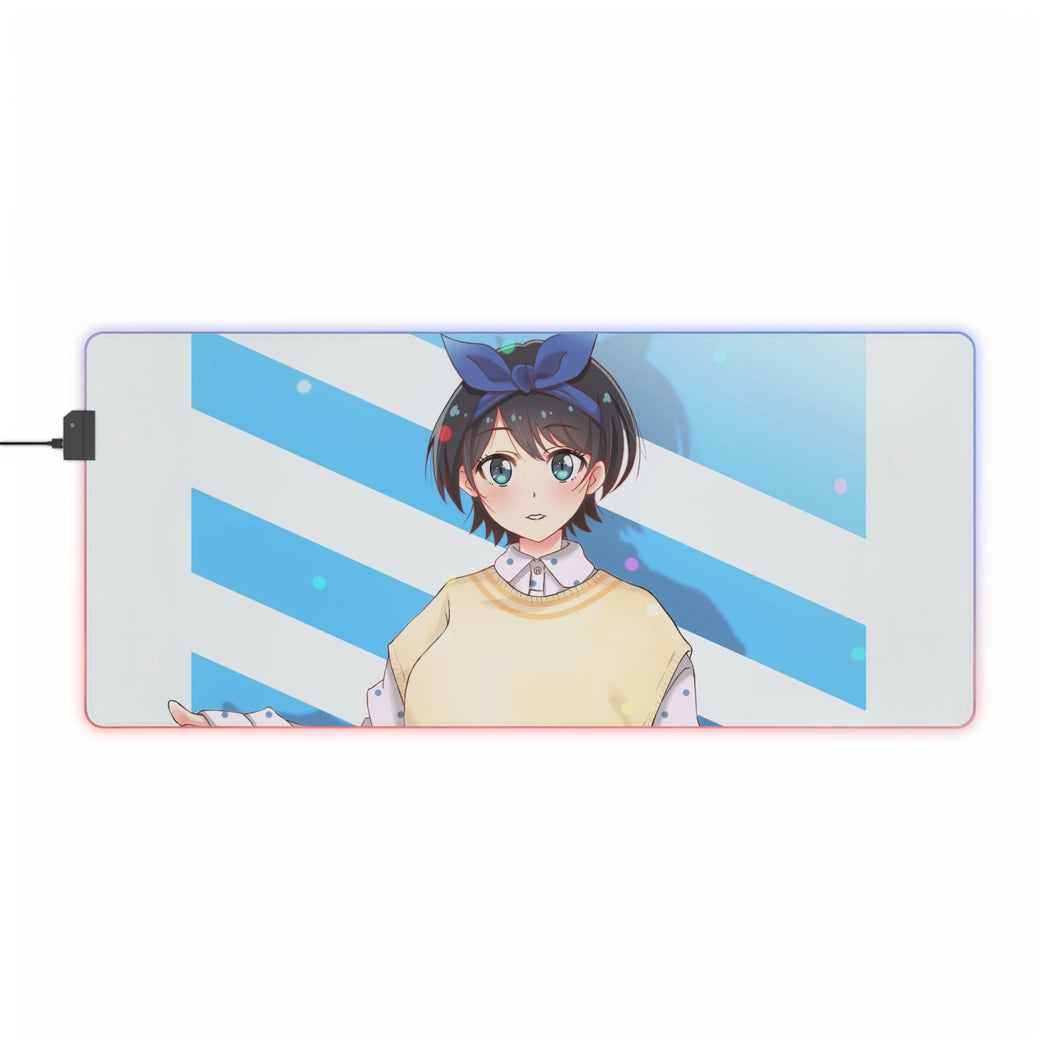 Rent-A-Girlfriend RGB LED Mouse Pad (Desk Mat)