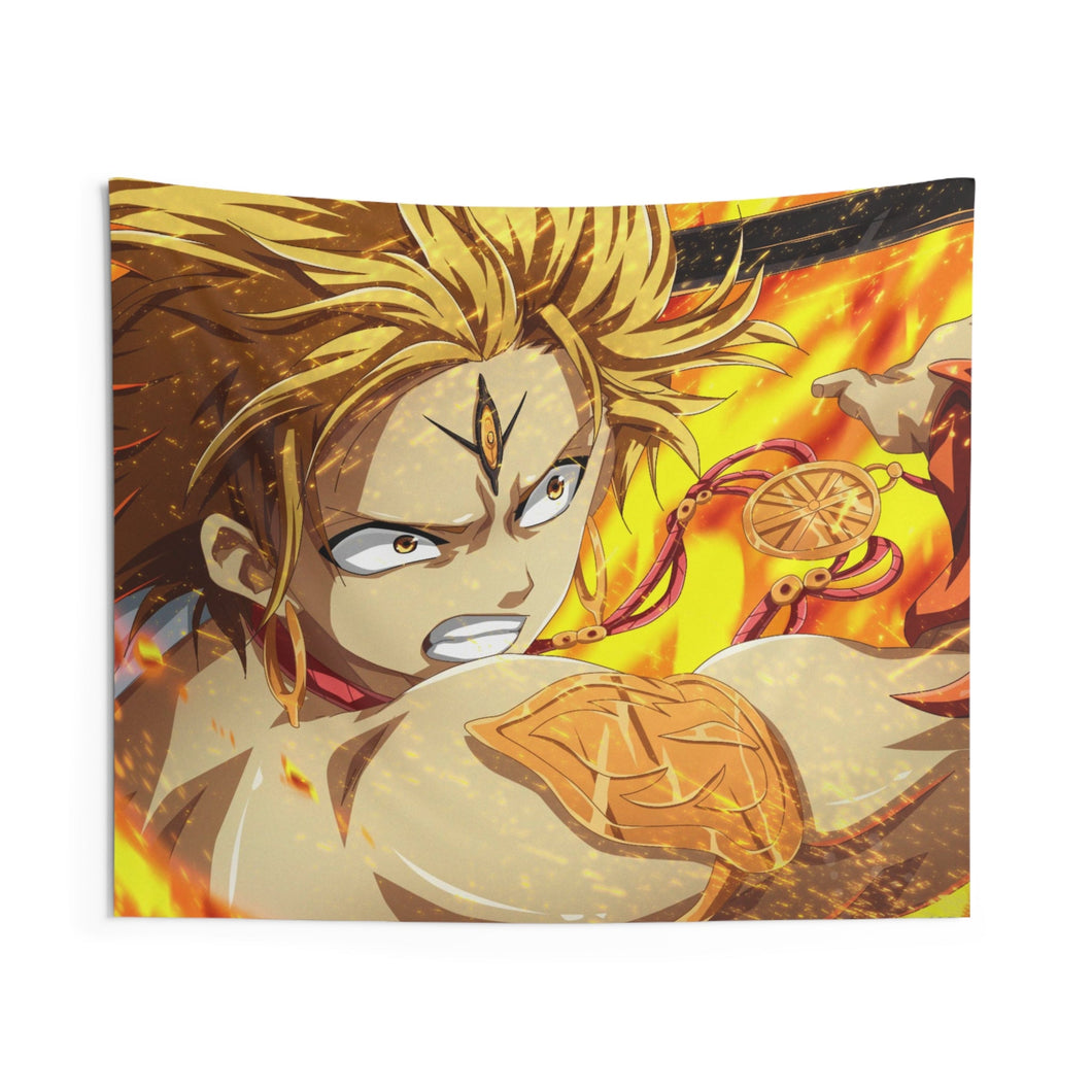 Magi: The Labyrinth Of Magic Alibaba Saluja, Japanese Desk Mat Indoor Wall Tapestry