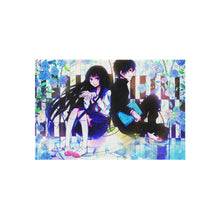 Load image into Gallery viewer, Eru Chitanda  And  Hōtarō Oreki Rug
