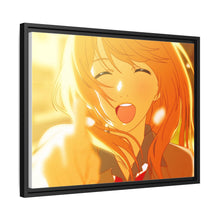 Load image into Gallery viewer, Kaori Miyazono Canvas Framed Art Print
