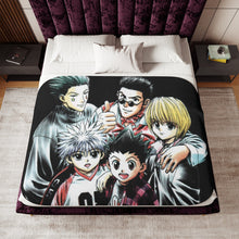 Load image into Gallery viewer, Hunter x Hunter Killua Zoldyck, Kurapika Sherpa Blanket
