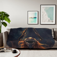 Load image into Gallery viewer, Bleach Ichigo Kurosaki Sherpa Blanket
