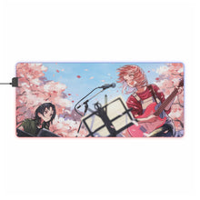 Load image into Gallery viewer, Anime Music RGB LED Mouse Pad (Desk Mat)
