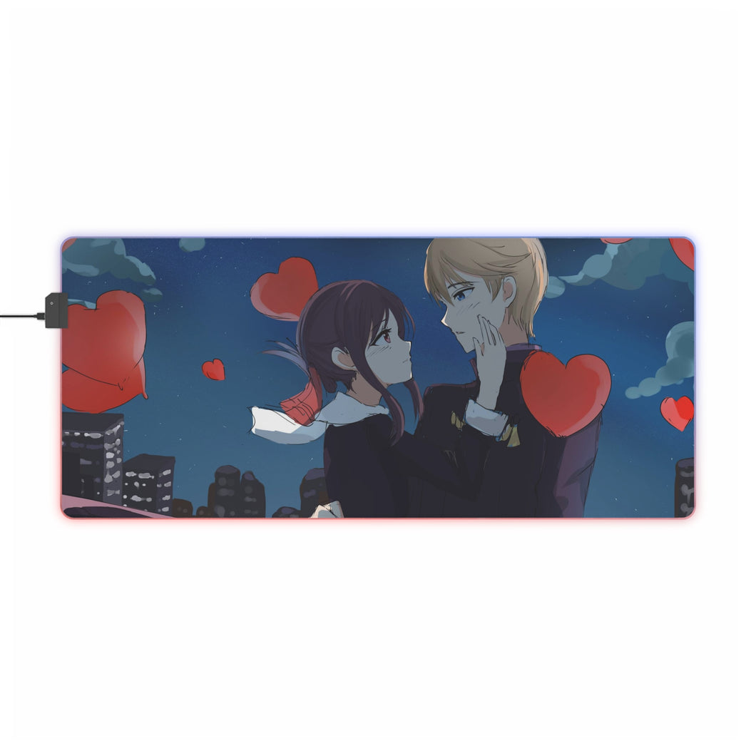 Kaguya-sama: Love Is War RGB LED Mouse Pad (Desk Mat)