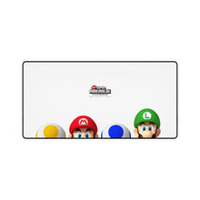 Load image into Gallery viewer, Mario,Toad and Luigi Mouse Pad (Desk Mat)
