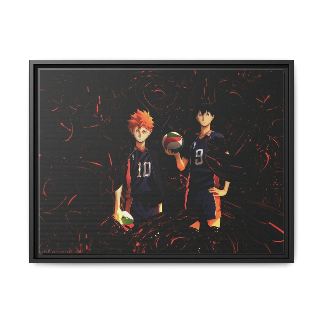 Anime Haikyu!! Canvas Framed Art Print