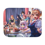 Miss Kobayashi's Dragon Maid Sherpa Blanket