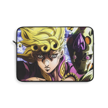 Load image into Gallery viewer, Giorno Giovanna &amp; Golden Experience Requiem Laptop Sleeve
