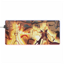 Load image into Gallery viewer, Minato Namikaze / Naruto Uzumaki RGB LED Mouse Pad (Desk Mat)
