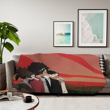 Load image into Gallery viewer, Anime Samurai Champloo Sherpa Blanket
