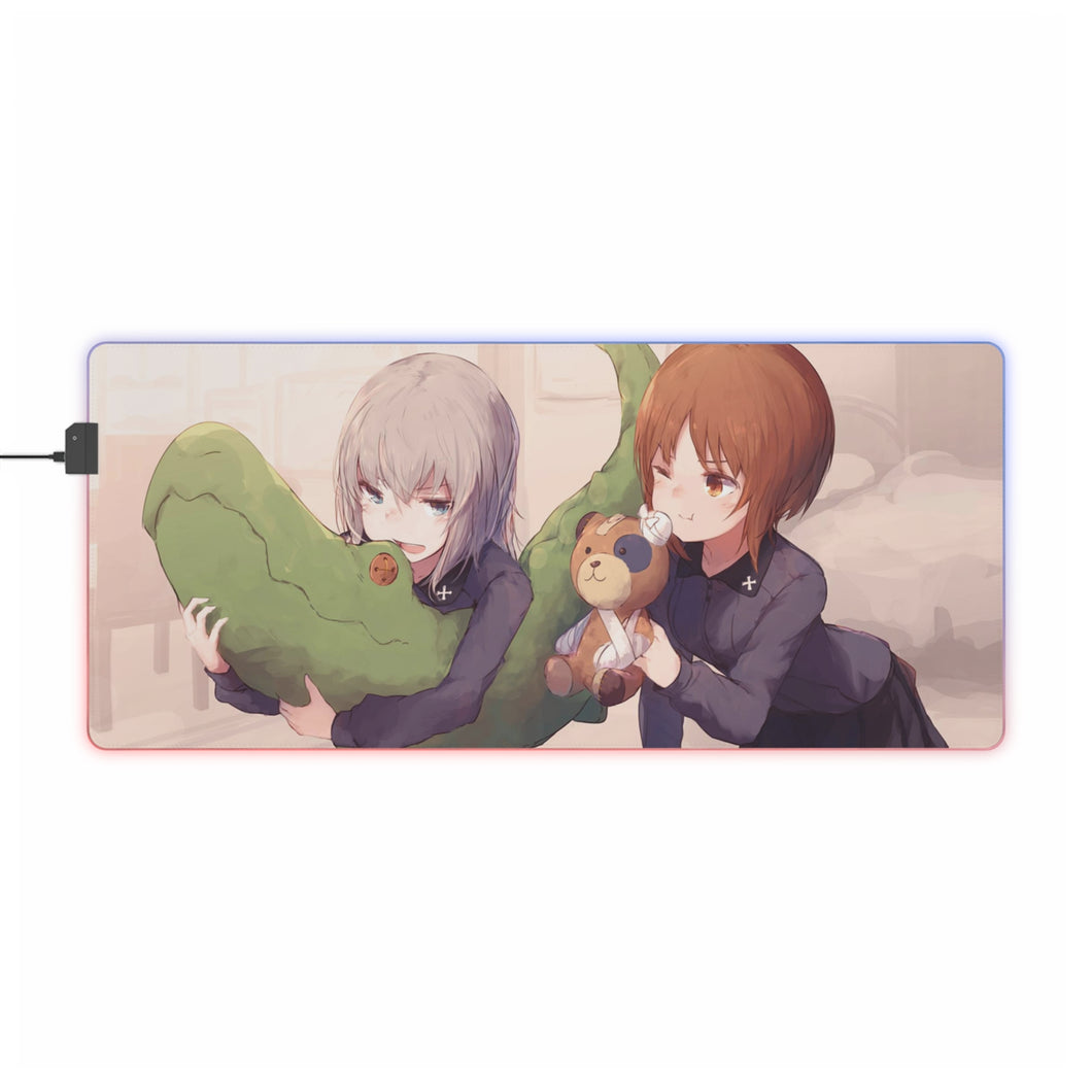 Girls und Panzer RGB LED Mouse Pad (Desk Mat)