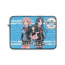Load image into Gallery viewer, My Teen Romantic Comedy SNAFU Hachiman Hikigaya, Yukino Yukinoshita, Yui Yuigahama Laptop Sleeve
